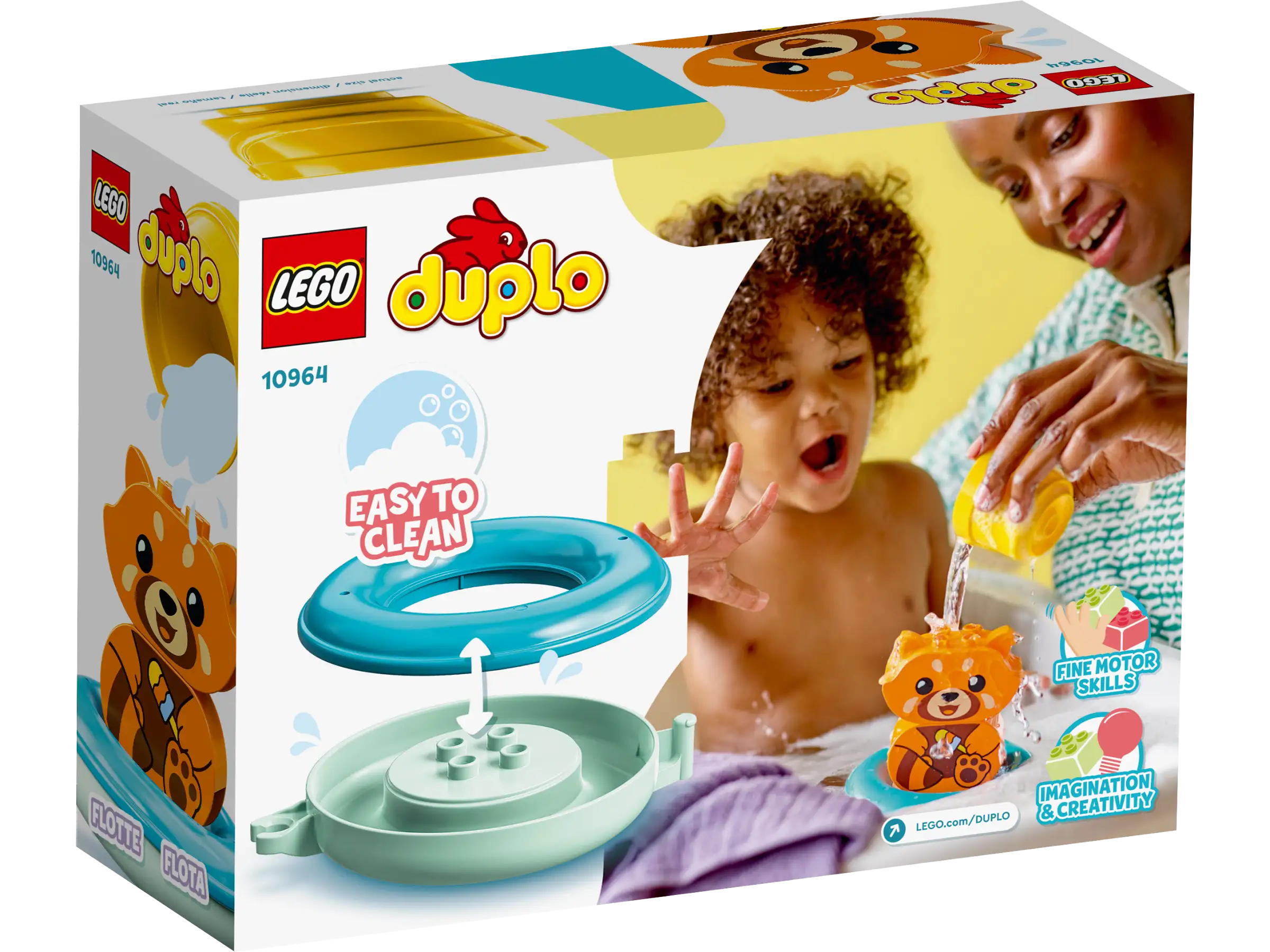 LEGO Duplo Bath Time Fun: Floating Red Panda