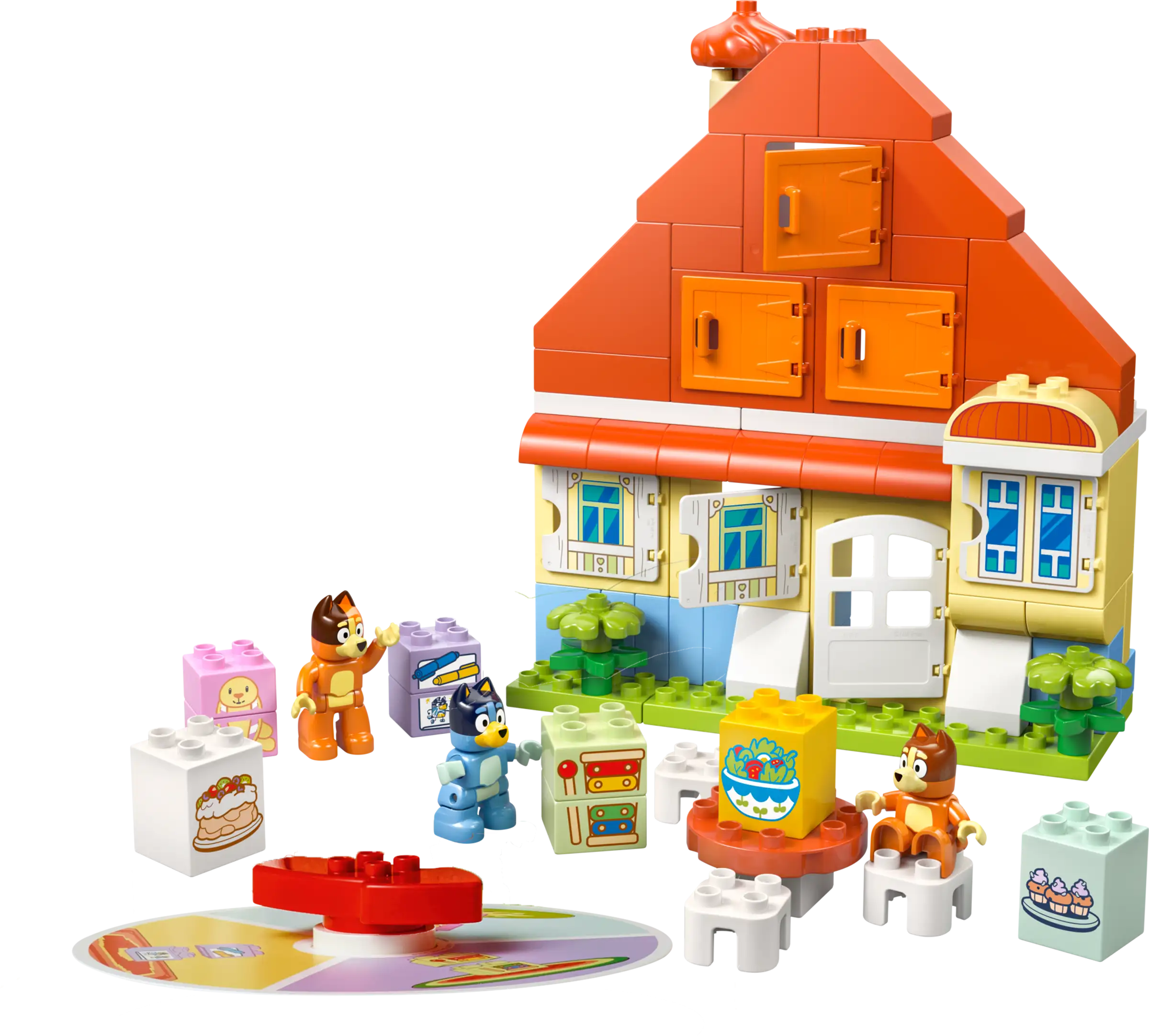 LEGO Duplo Bluey - Bluey's Family House with Memory Game