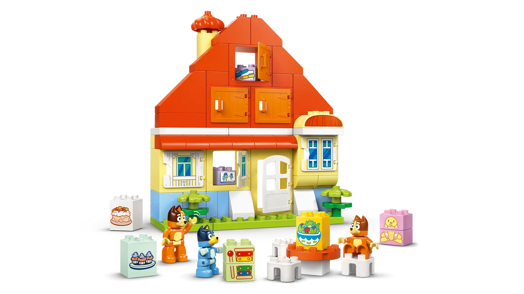 LEGO Duplo Bluey - Bluey's Family House with Memory Game
