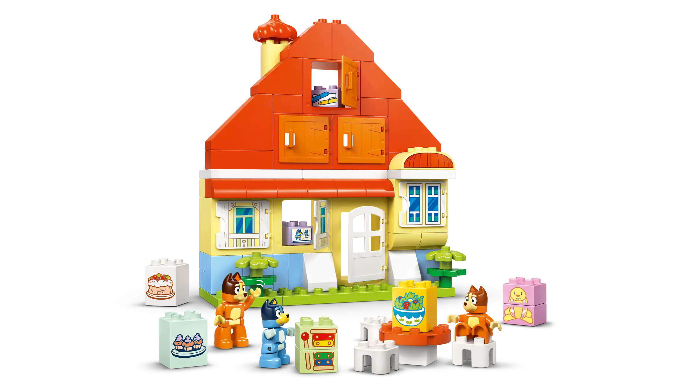 LEGO Duplo Bluey - Bluey's Family House with Memory Game