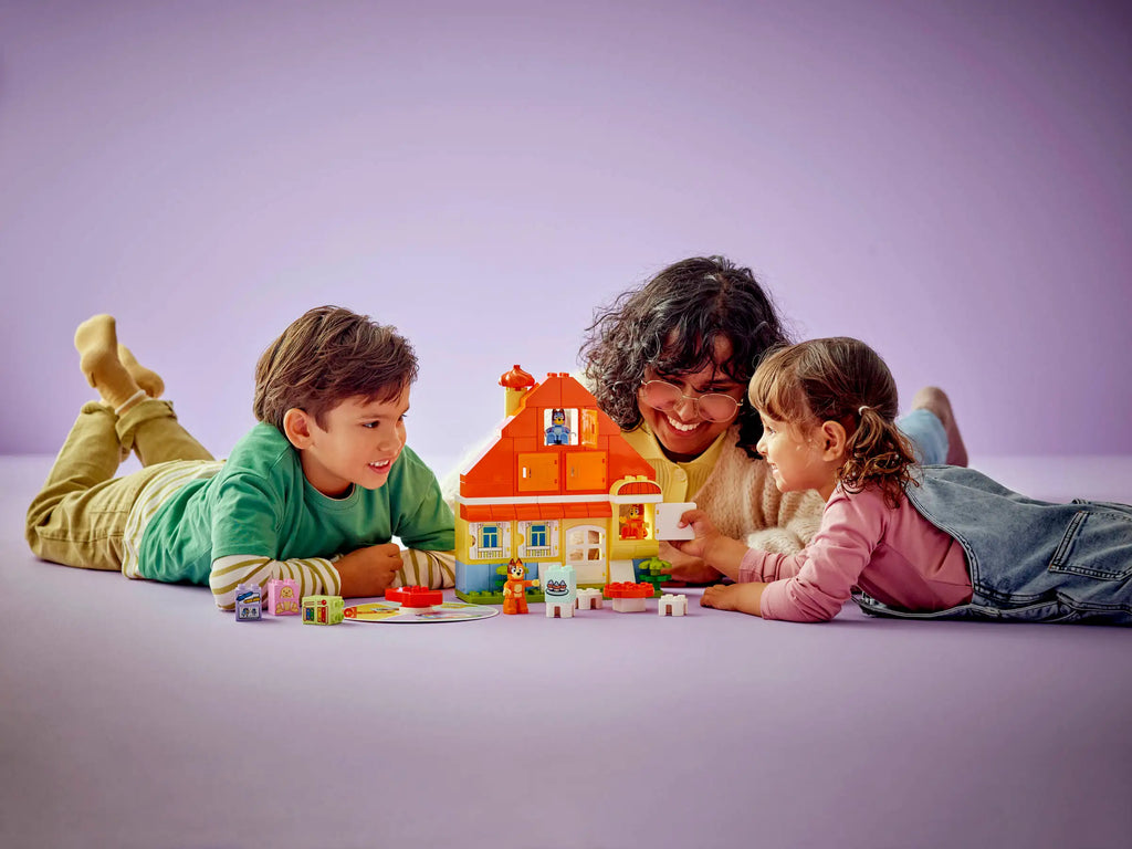 LEGO Duplo Bluey - Bluey's Family House with Memory Game