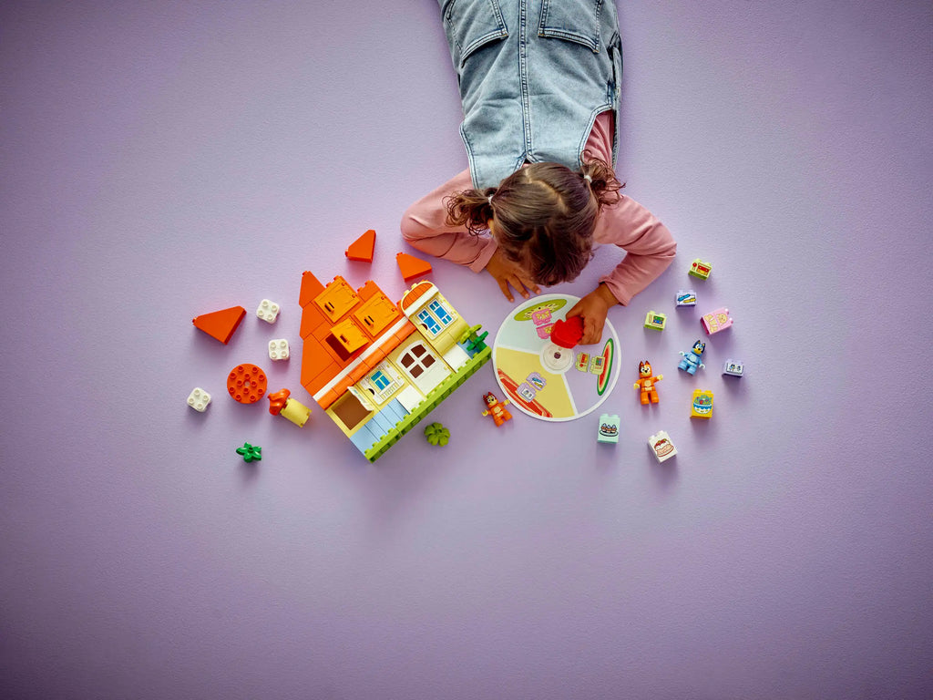 LEGO Duplo Bluey - Bluey's Family House with Memory Game