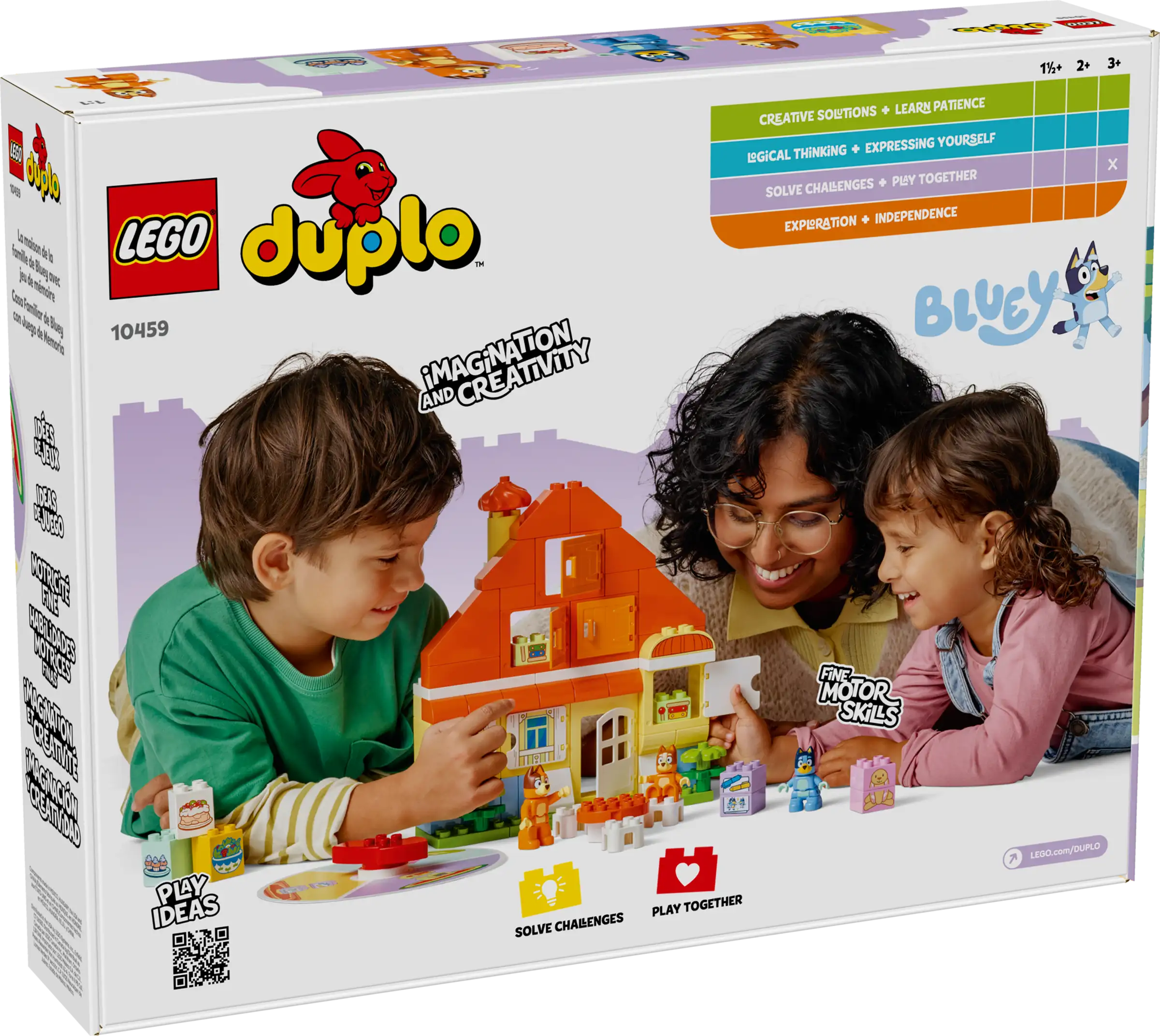 LEGO Duplo Bluey - Bluey's Family House with Memory Game