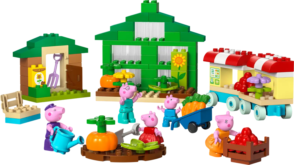 LEGO Duplo Grandpa Pig's Garden and Greenhouse