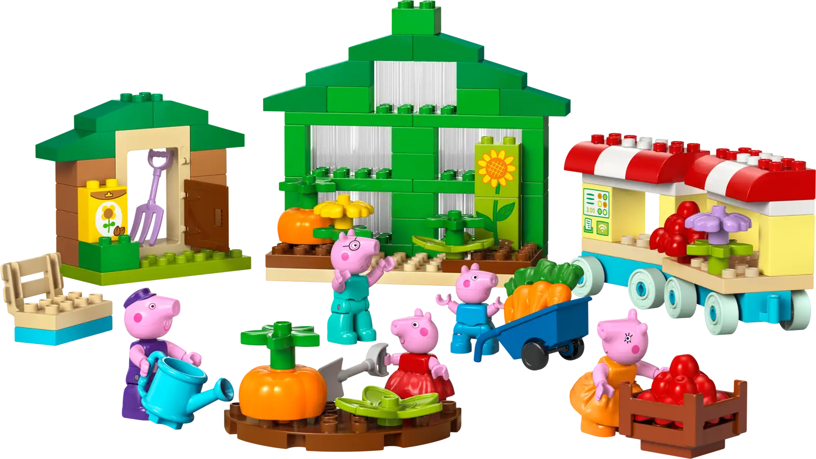 LEGO Duplo Grandpa Pig's Garden and Greenhouse