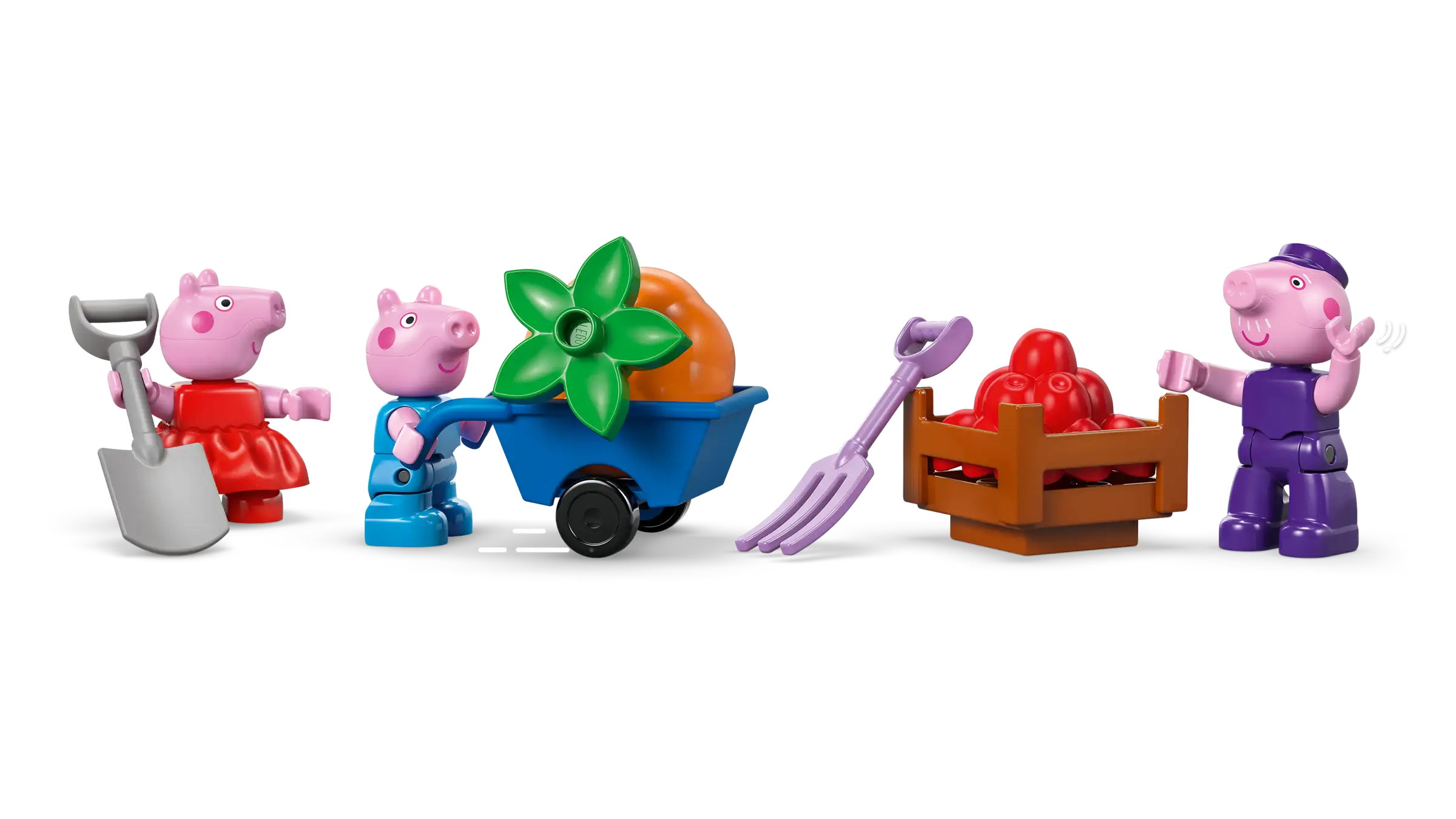 LEGO Duplo Grandpa Pig's Garden and Greenhouse