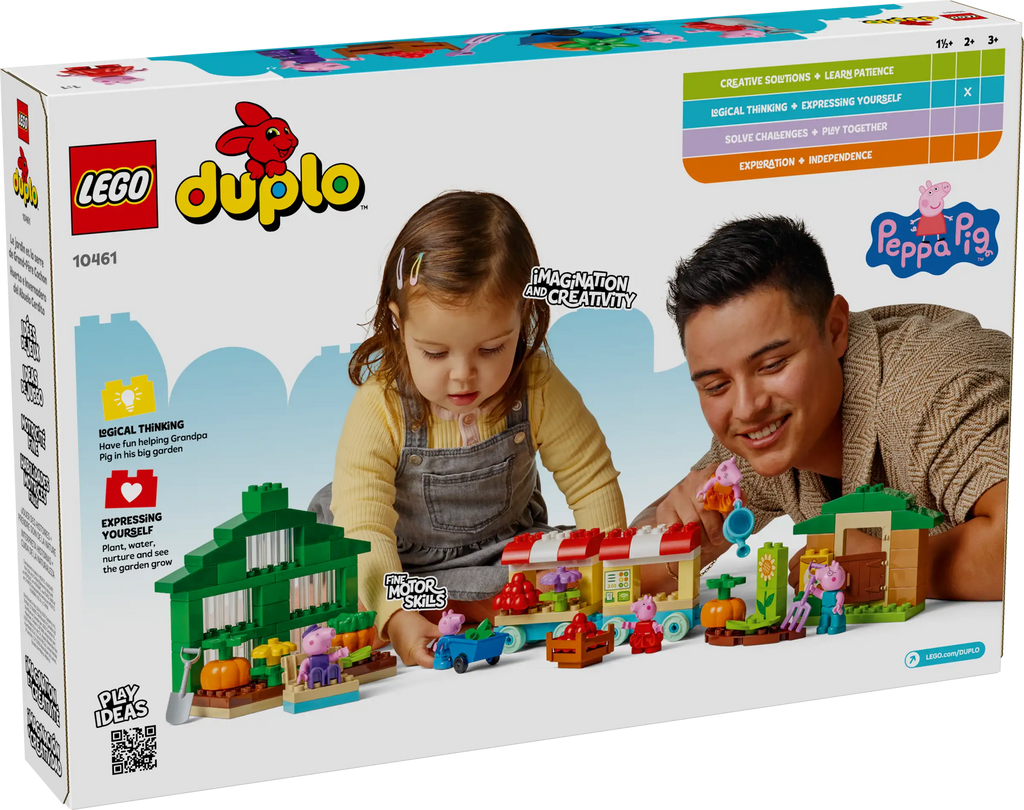 LEGO Duplo Grandpa Pig's Garden and Greenhouse