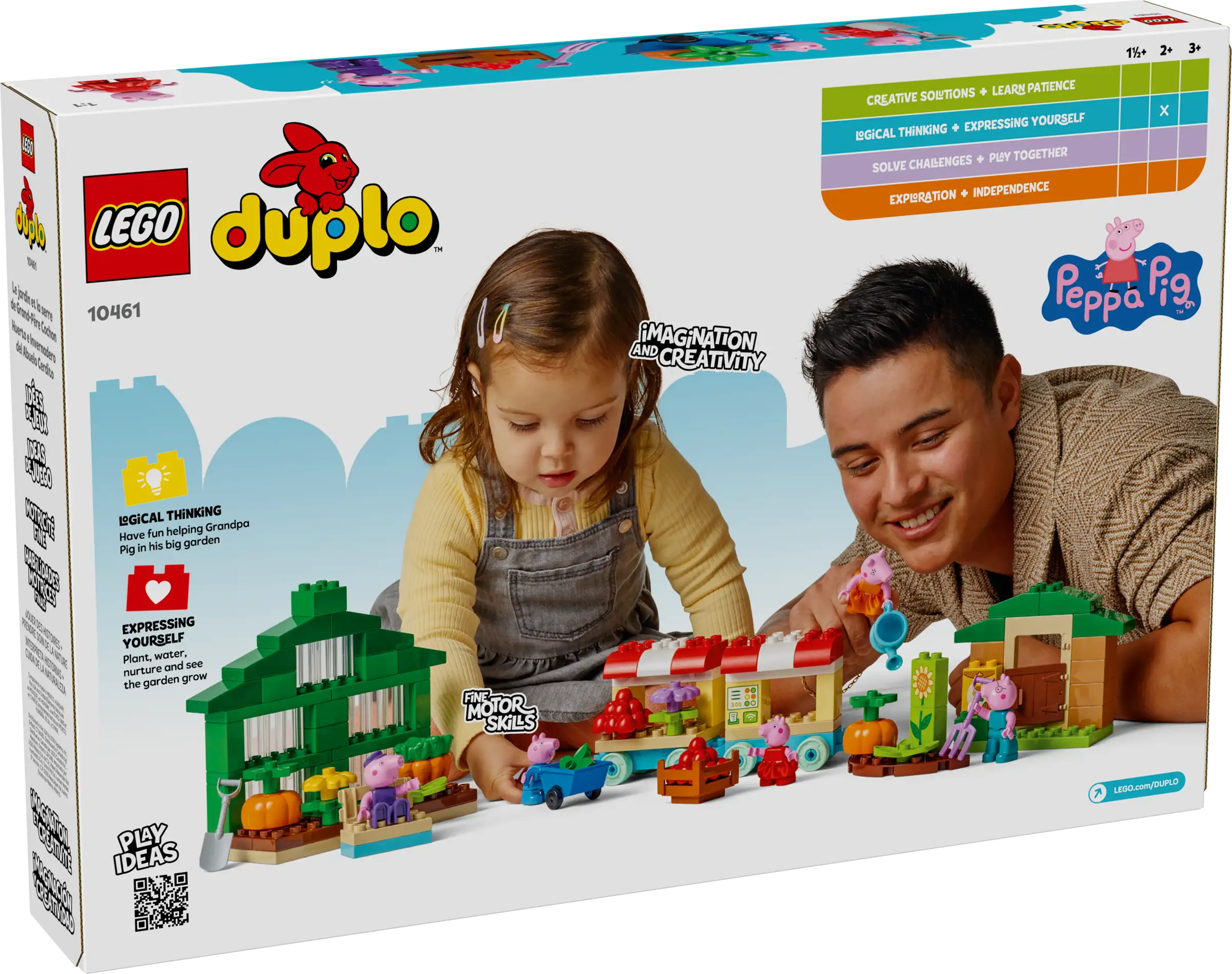 LEGO Duplo Grandpa Pig's Garden and Greenhouse