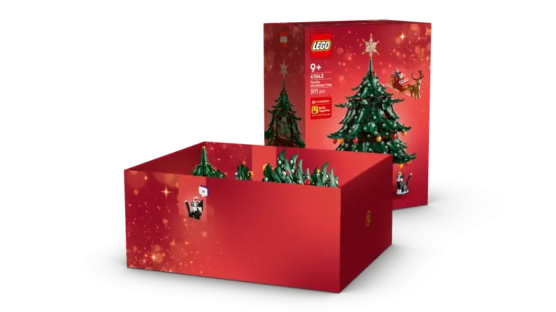 LEGO Family Christmas Tree Decoration