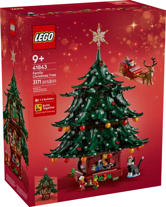 LEGO Family Christmas Tree Decoration