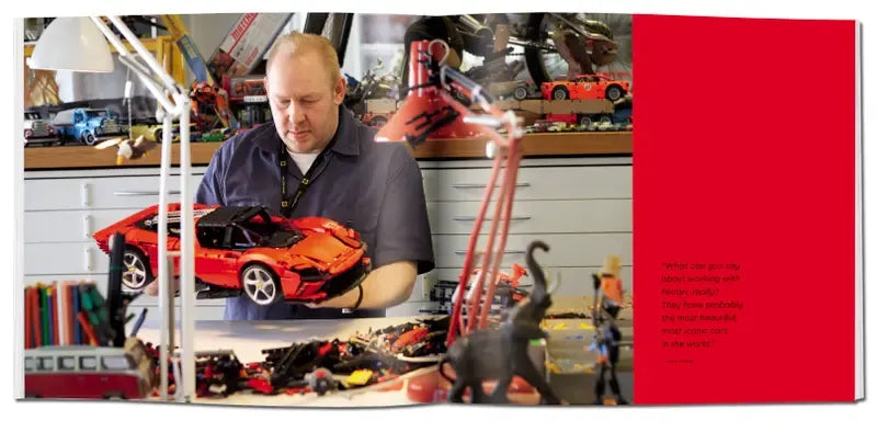 LEGO Ferrari Daytona SP3 The Sense of Perfection Book