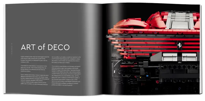 LEGO Ferrari Daytona SP3 The Sense of Perfection Book