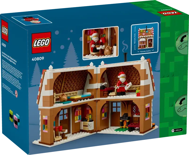LEGO Festive Gingerbread House-Bricking Lebanon