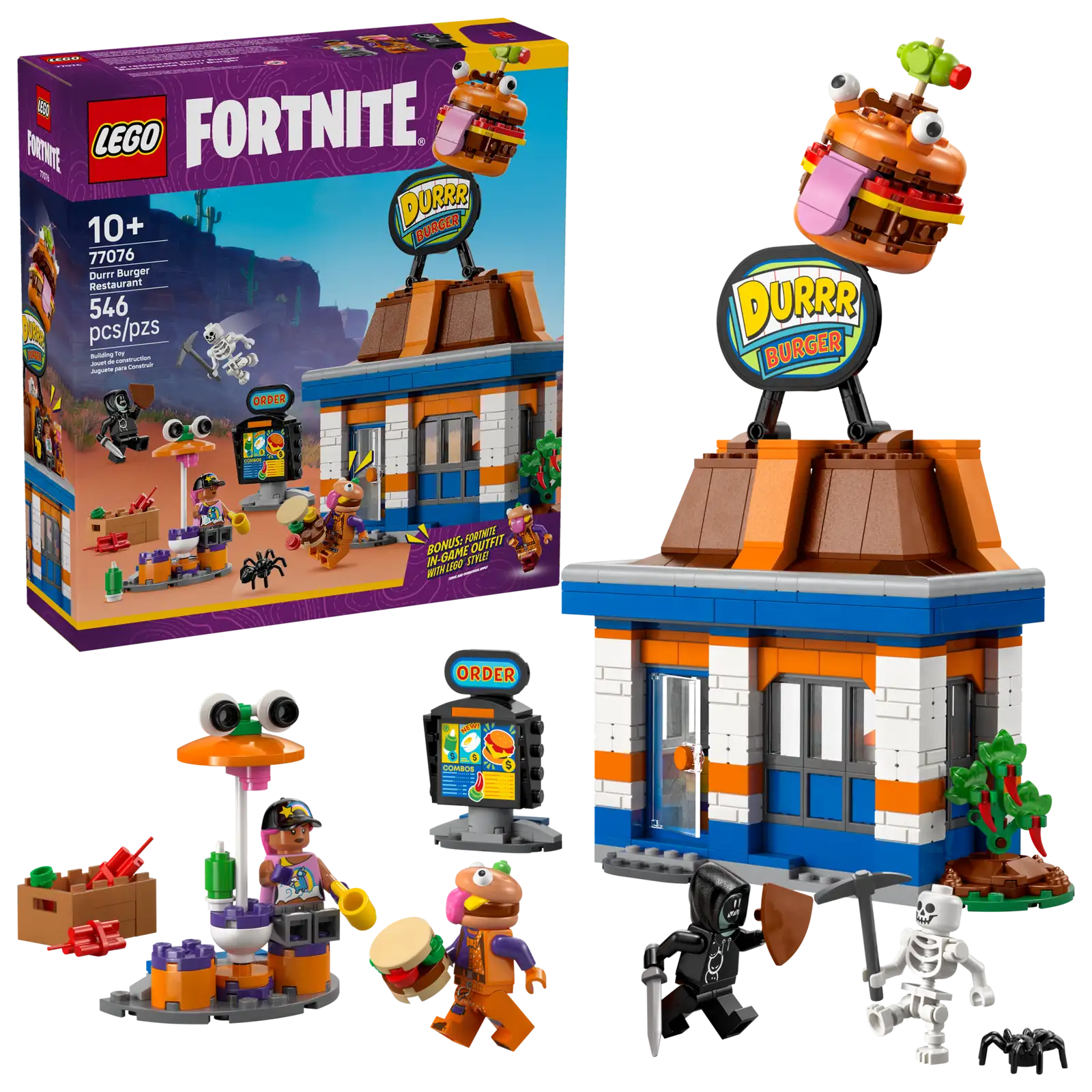 Lego Fortnite Durrr Burger Restaurant