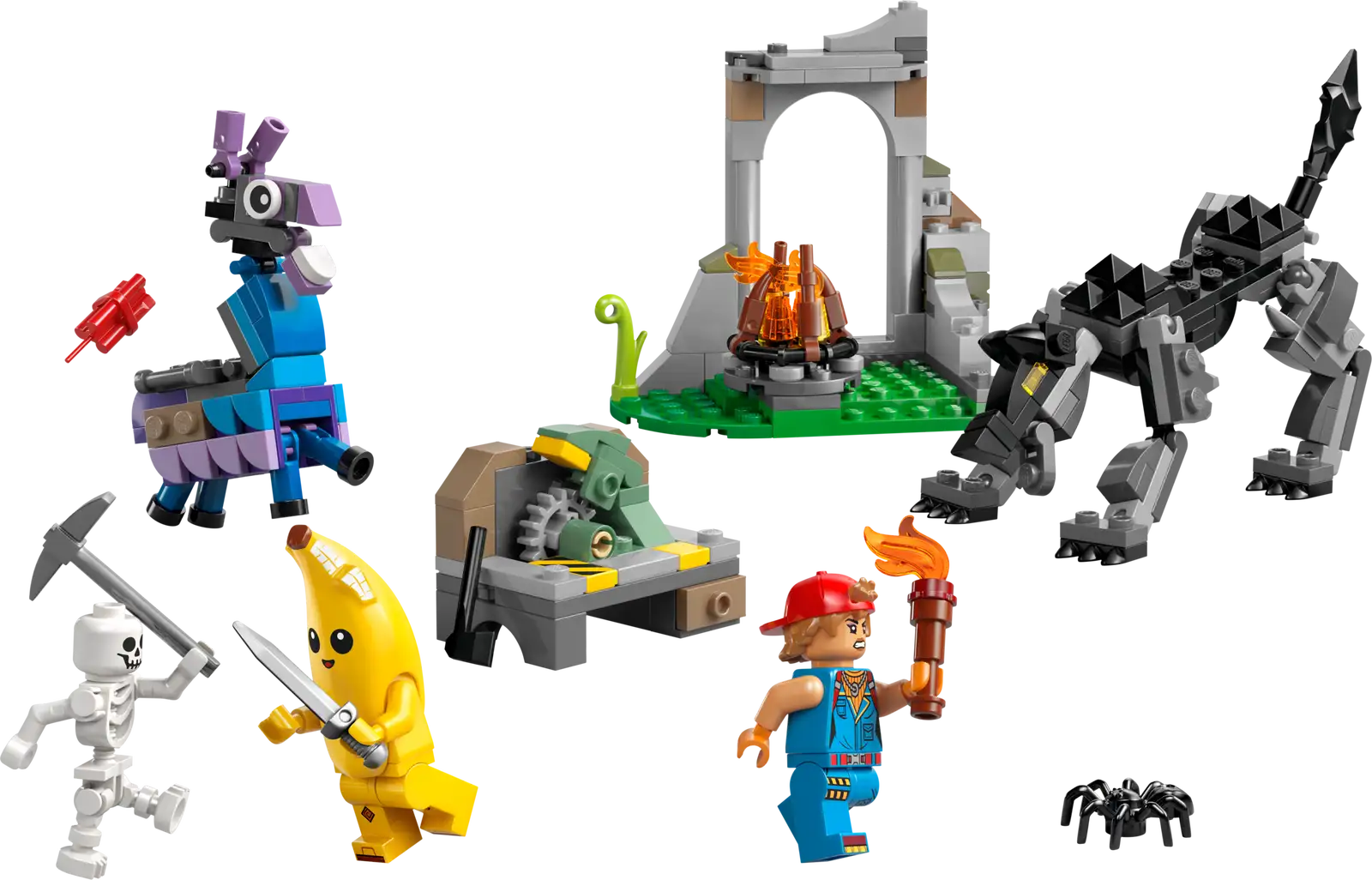 Lego Fortnite Peely & Sparkplug's Camp