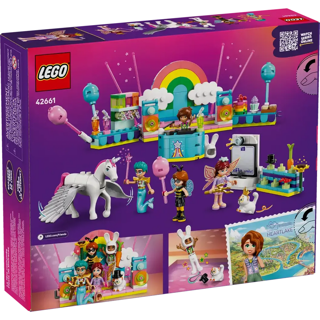 Lego Friends Costume Party with Unicorns & Fairy