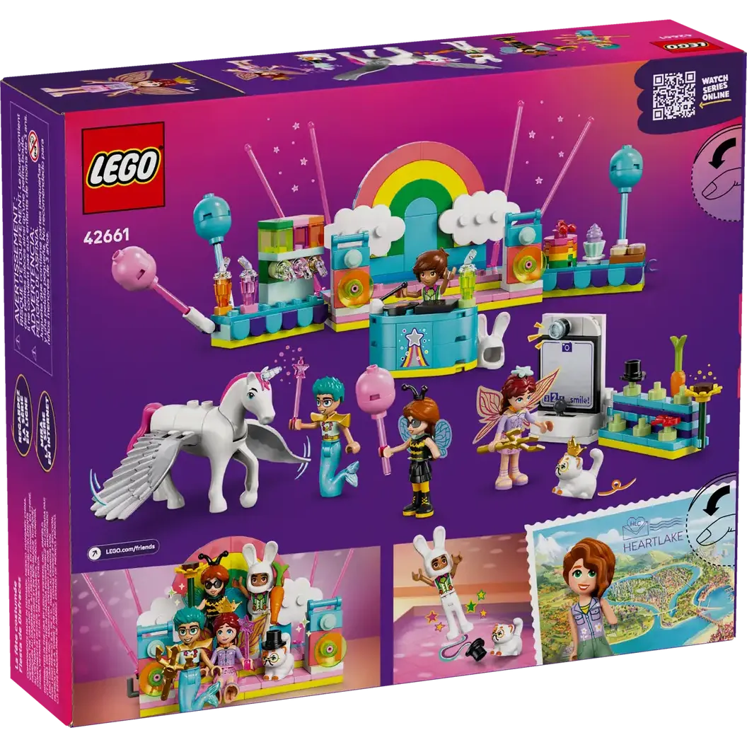 Lego Friends Costume Party with Unicorns & Fairy