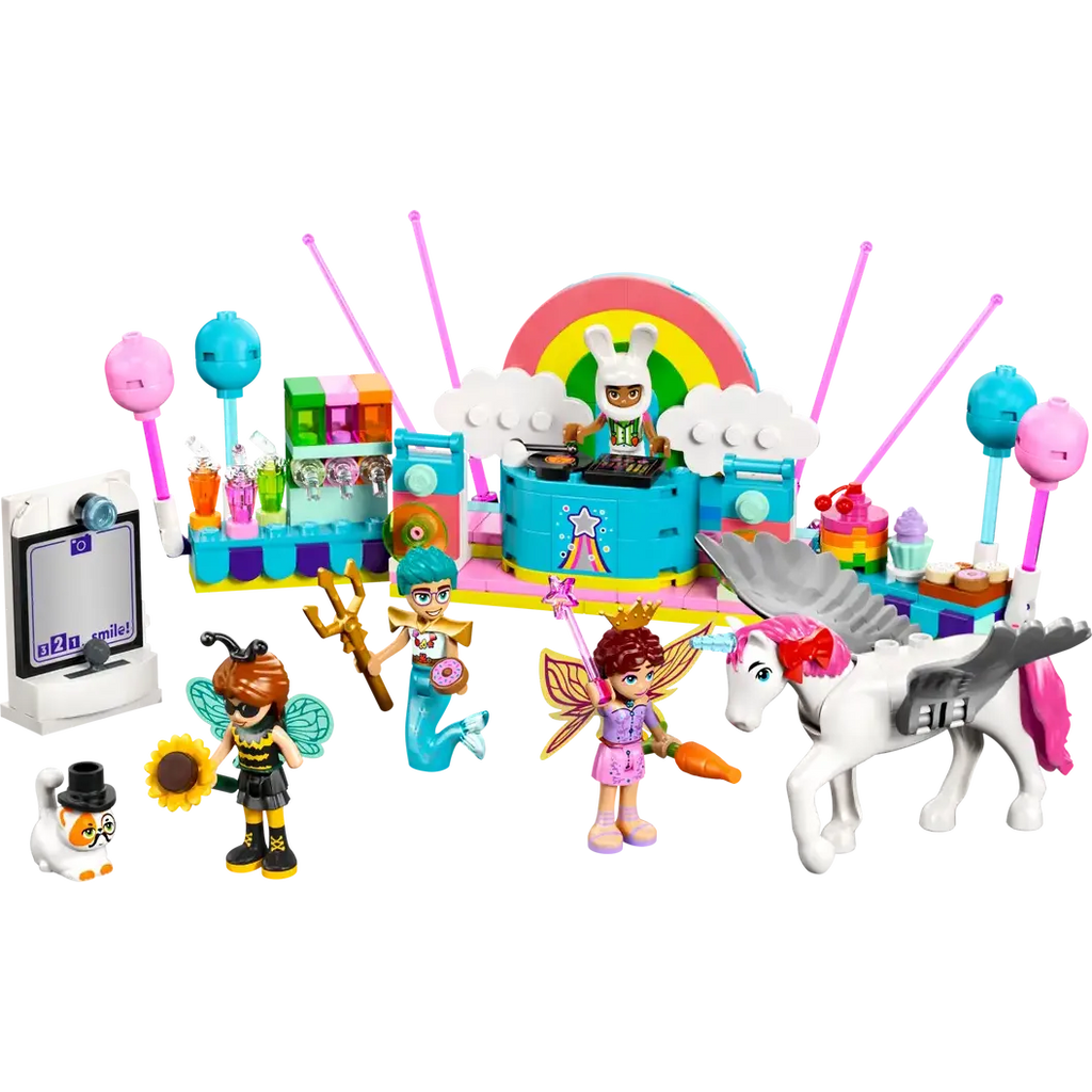 Lego Friends Costume Party with Unicorns & Fairy