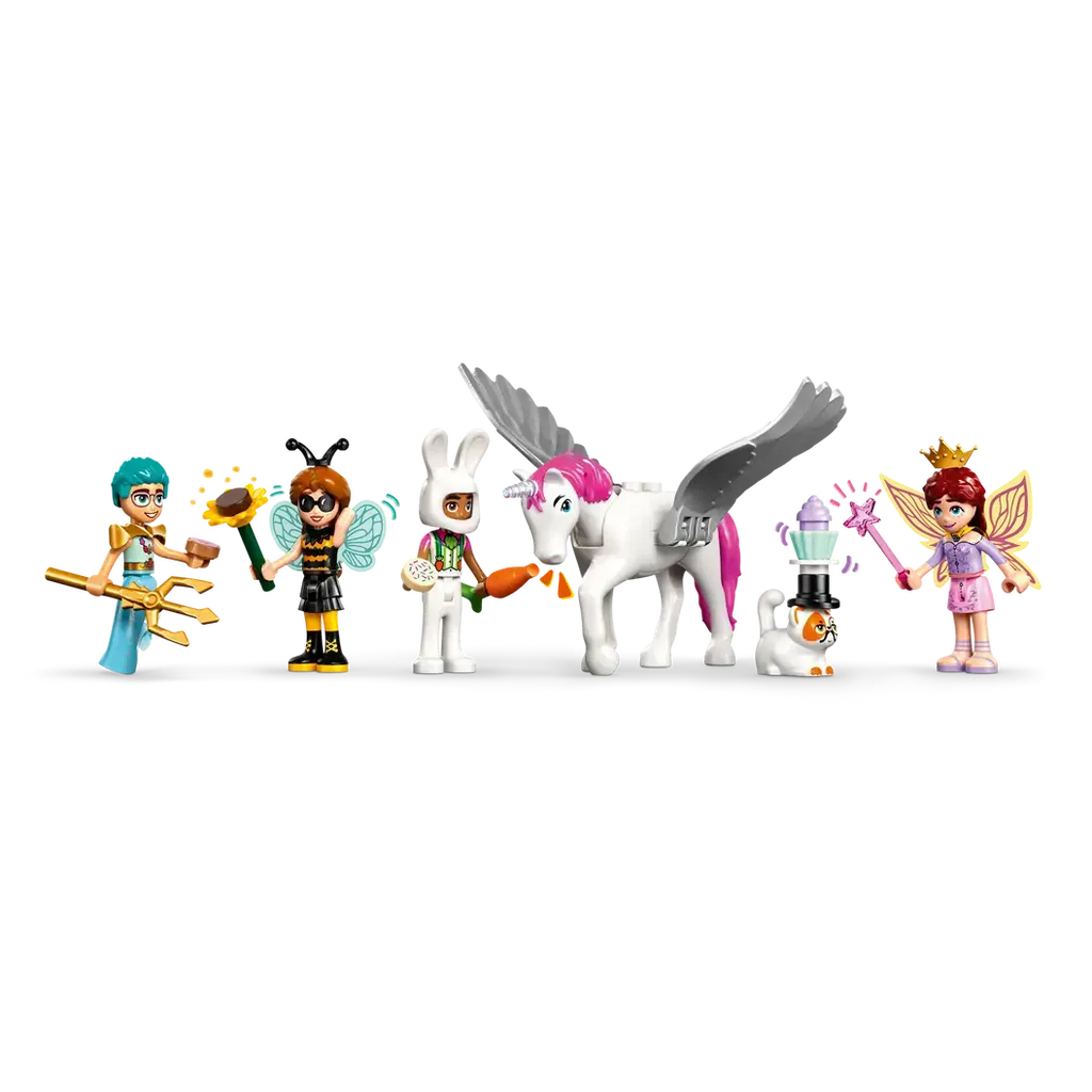 Lego Friends Costume Party with Unicorns & Fairy