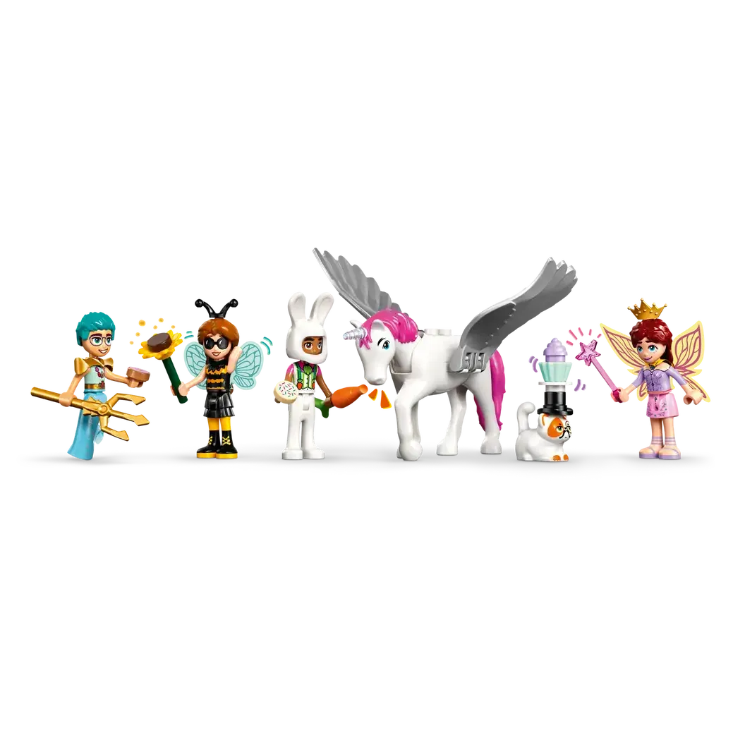 Lego Friends Costume Party with Unicorns & Fairy
