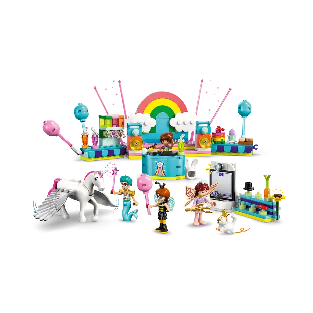Lego Friends Costume Party with Unicorns & Fairy