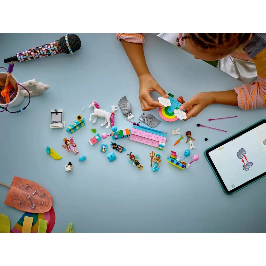 Lego Friends Costume Party with Unicorns & Fairy