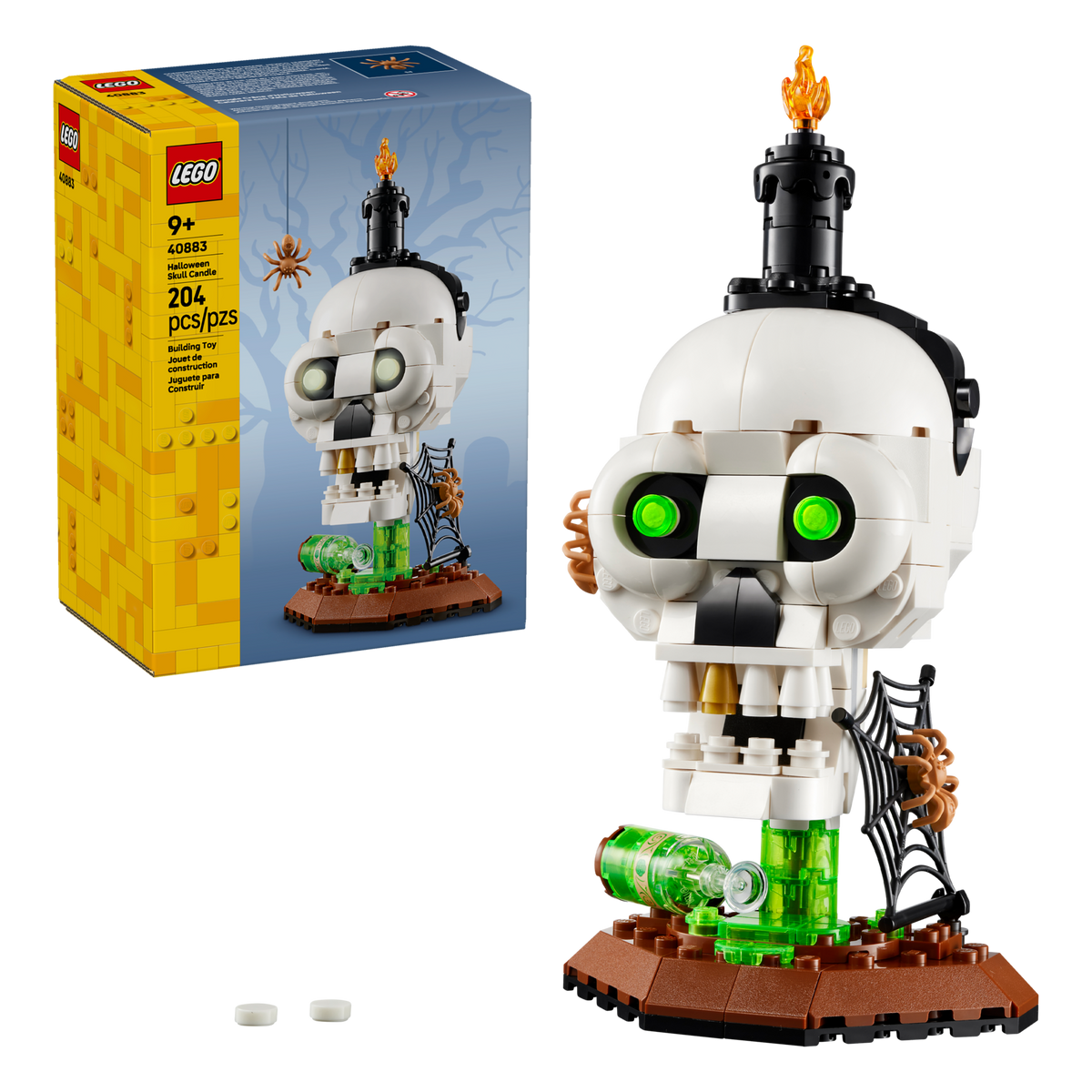 LEGO Halloween Skull Candle 40883