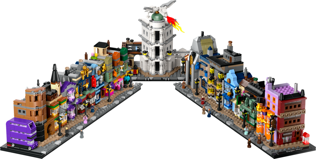 LEGO Harry Potter Diagon Alley Wizarding Shops 76444
