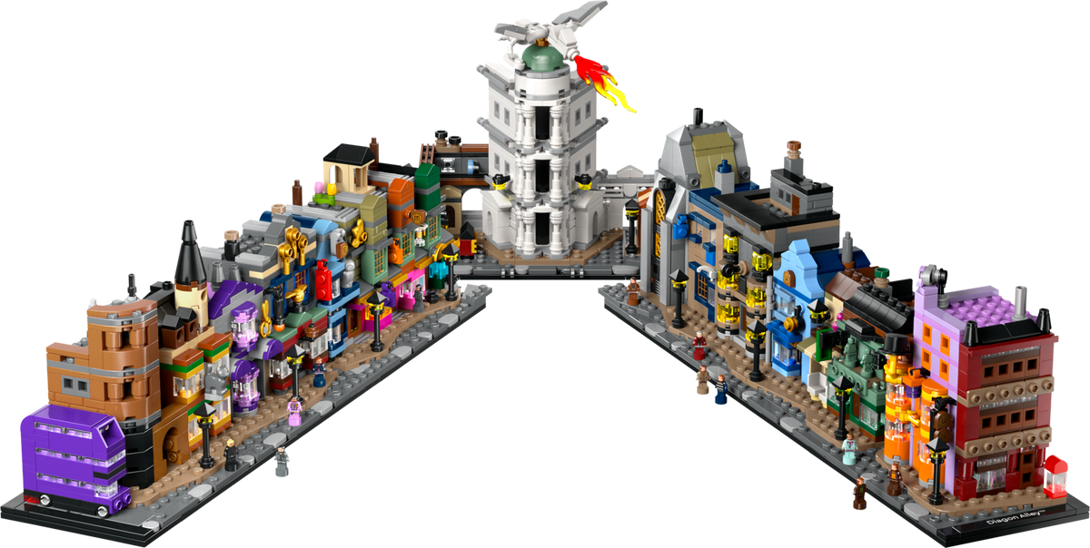 LEGO Harry Potter Diagon Alley Wizarding Shops 76444