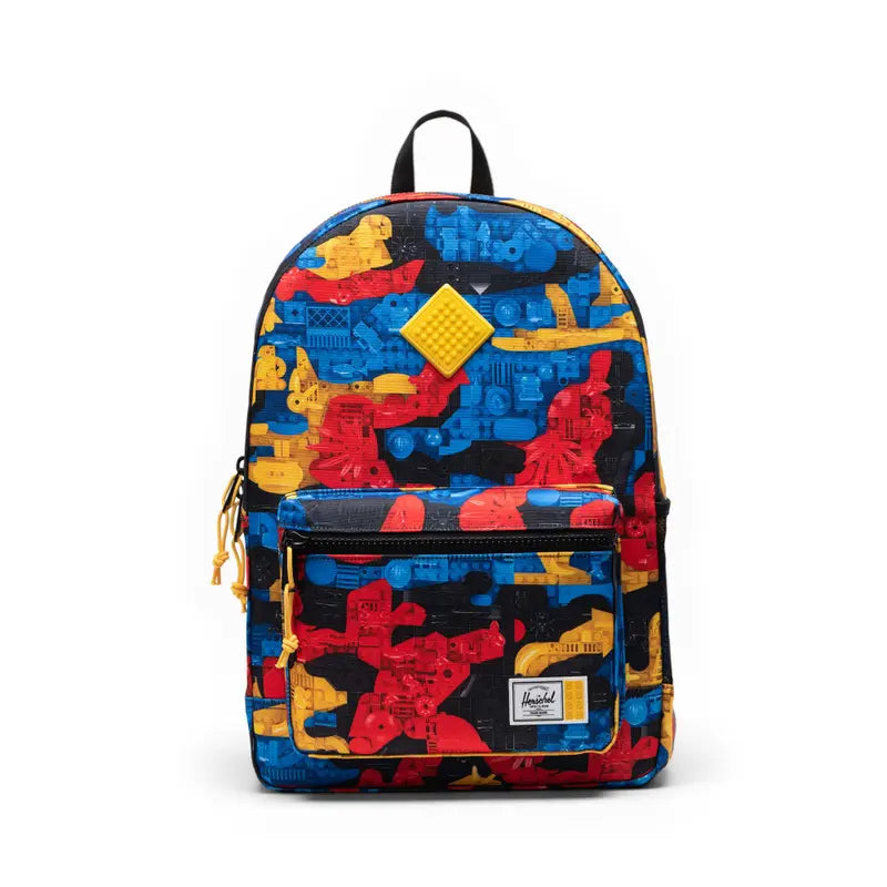LEGO Herschel Heritage Youth Backpack - 26L Scavenger Hunt Bricks