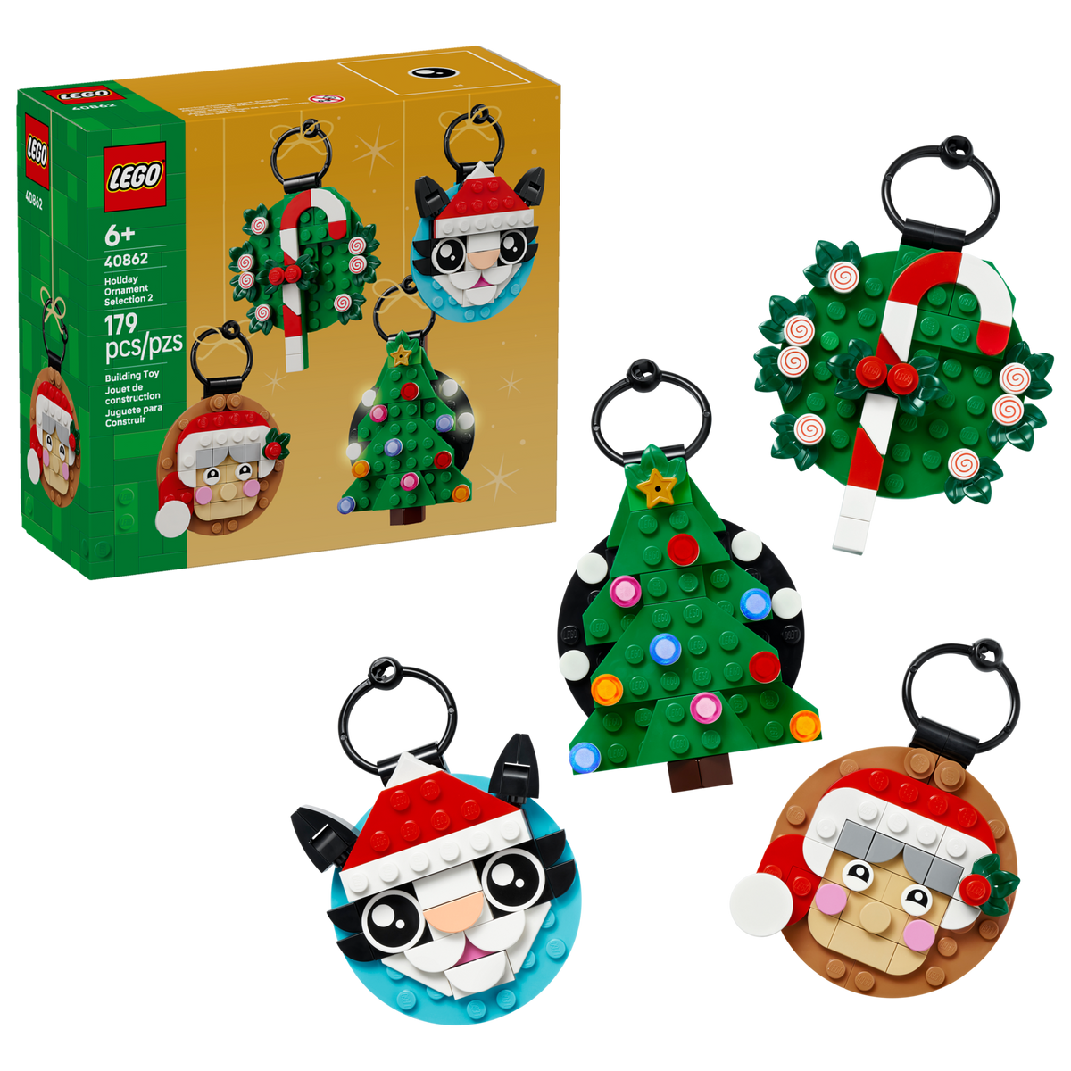 LEGO Holiday Ornament Selection 2 40862