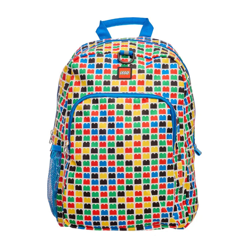 Lego Iconic Prints - Checkered Bricks Kids School Backpack