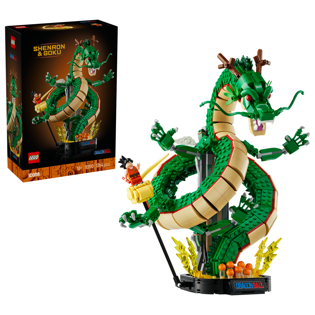LEGO Icons Dragon Ball Shenron & Goku 11390