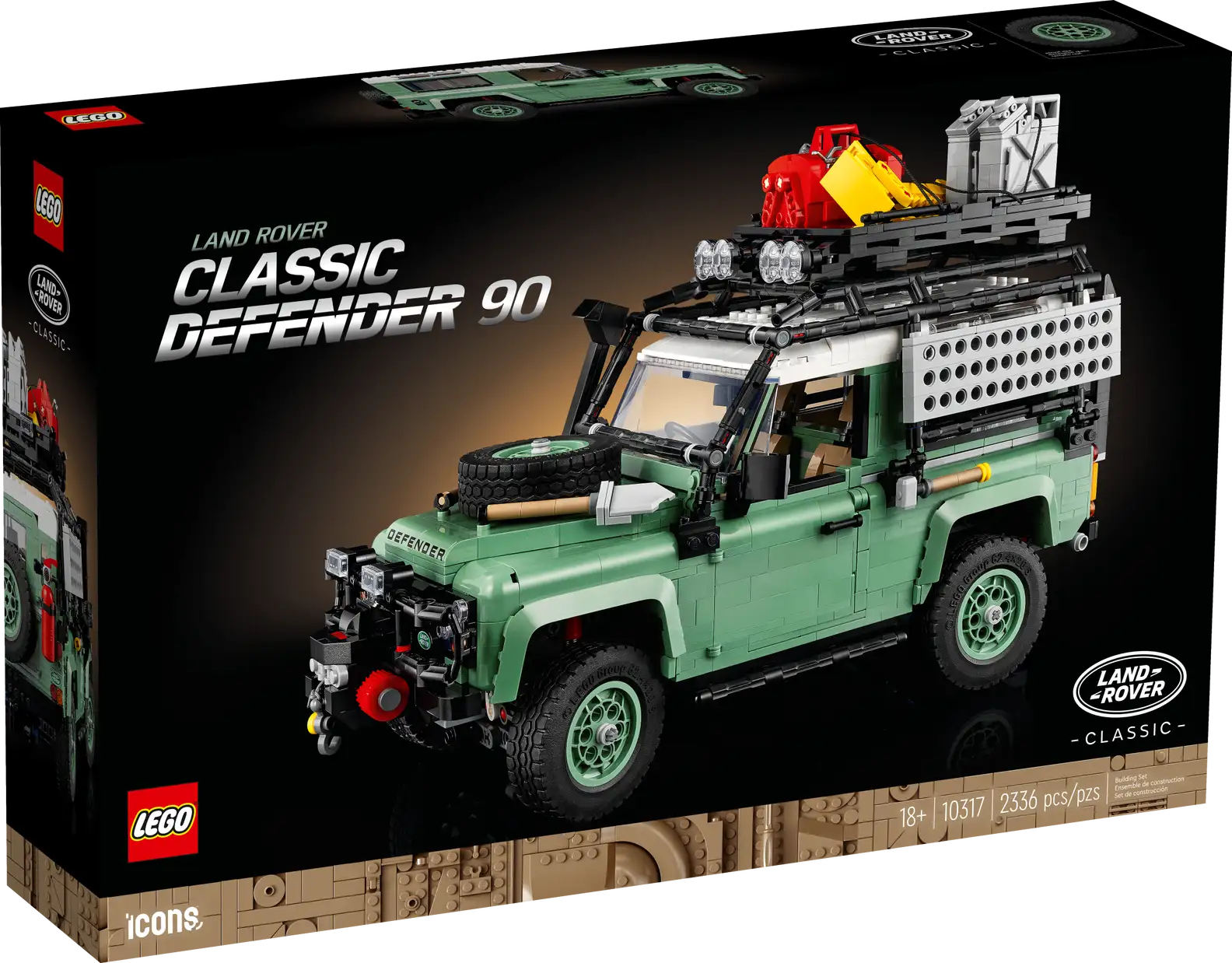 Lego Icons Land Rover Classic Defender 90