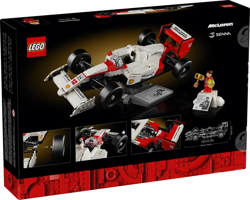 LEGO Icons McLaren MP4/4 & Ayrton Senna-Bricking Lebanon
