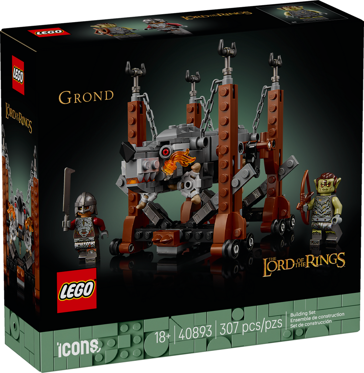 LEGO Icons The Lord of the Rings Grond 40893