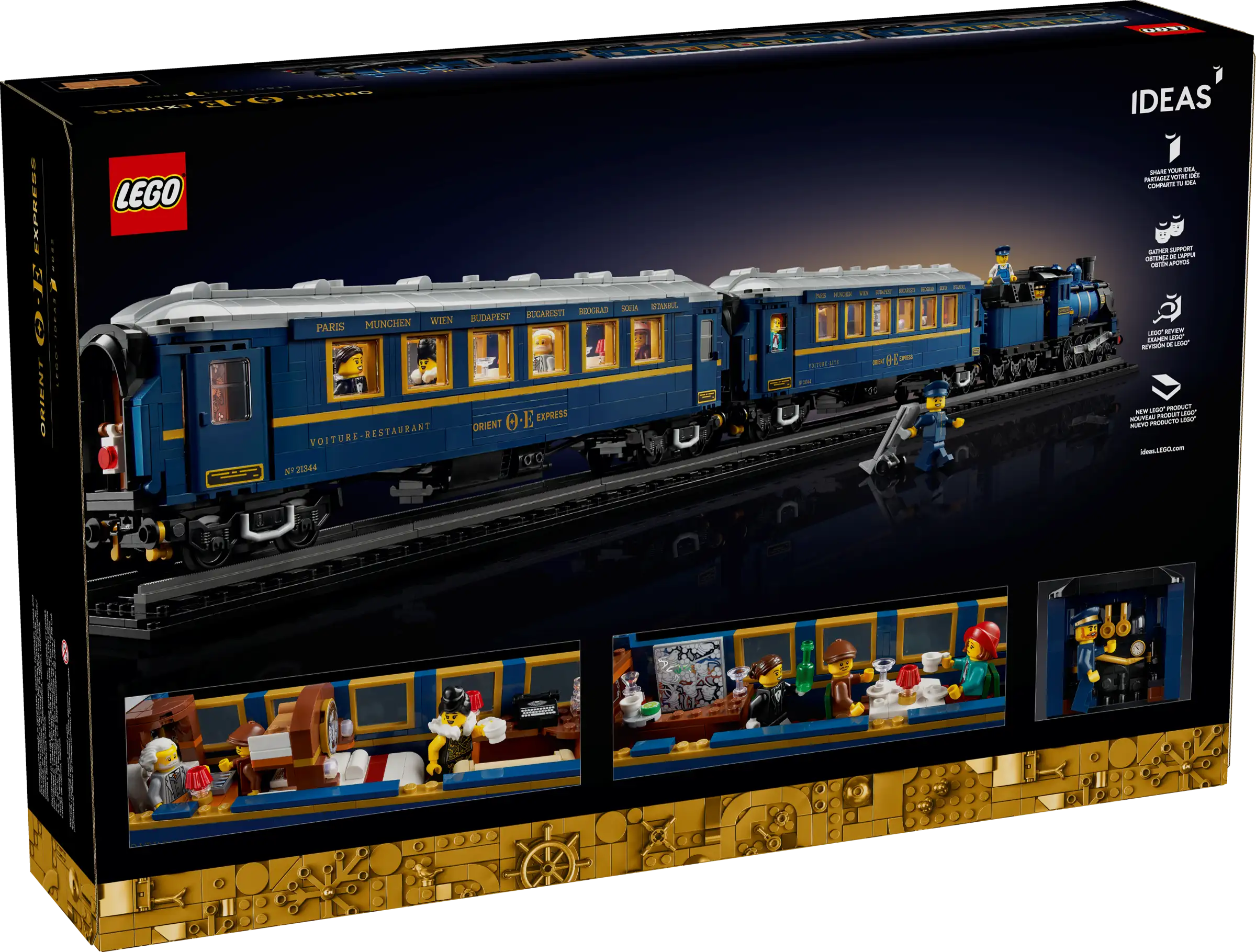 LEGO Ideas 21344 The Orient Express-Bricking Lebanon
