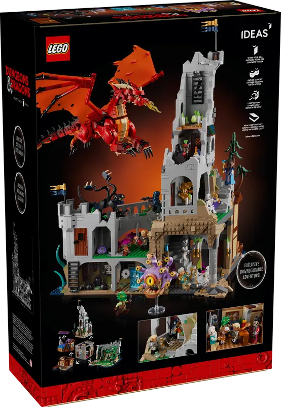 LEGO Ideas Dungeons & Dragons: Red Dragon's Tale-Bricking Lebanon