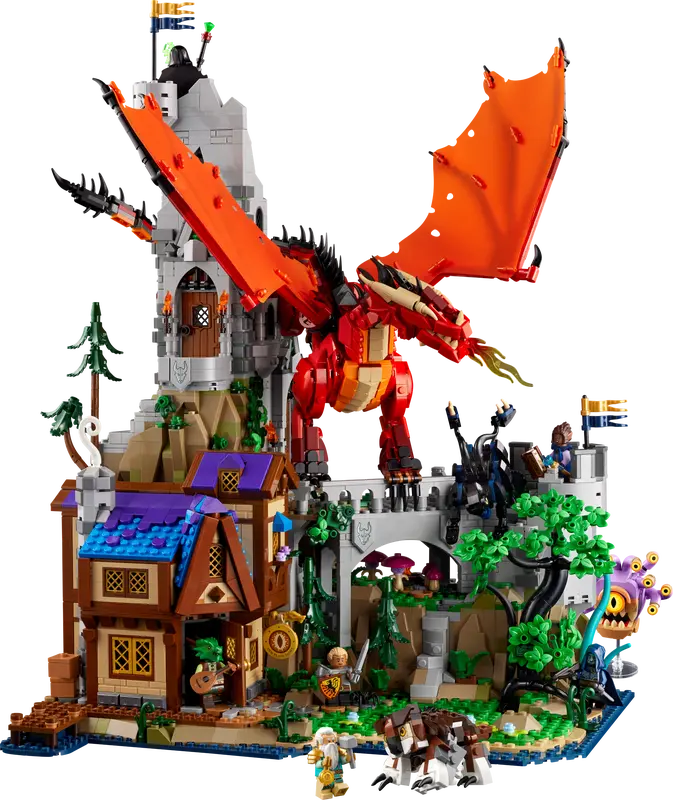 LEGO Ideas Dungeons & Dragons: Red Dragon's Tale-Bricking Lebanon