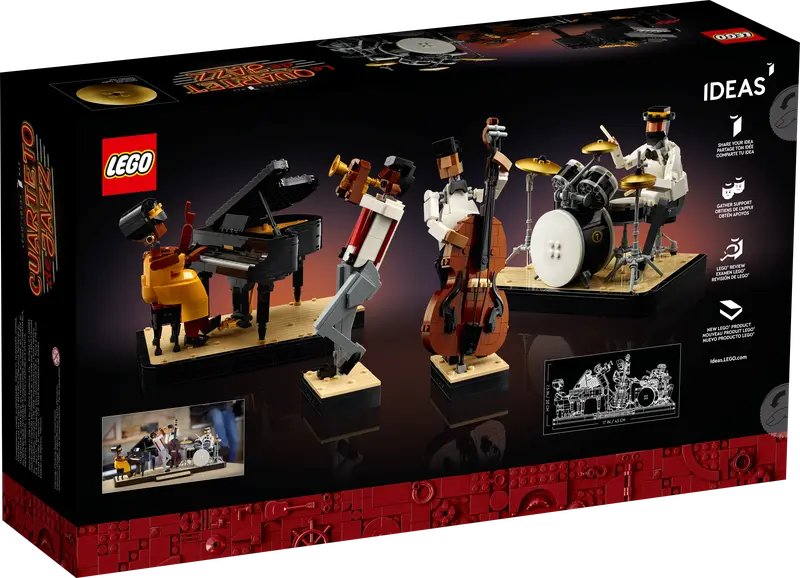 LEGO Ideas Jazz Quartet-Bricking Lebanon