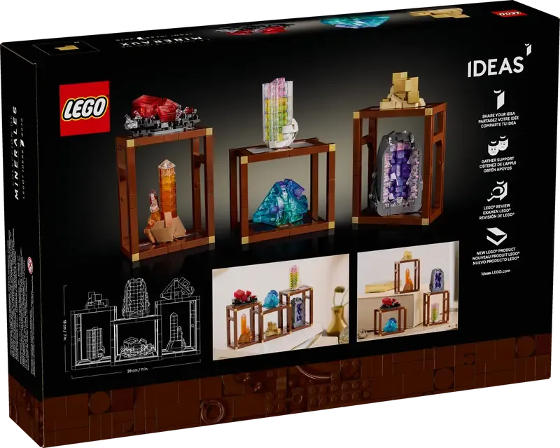 LEGO Ideas Mineral Collection