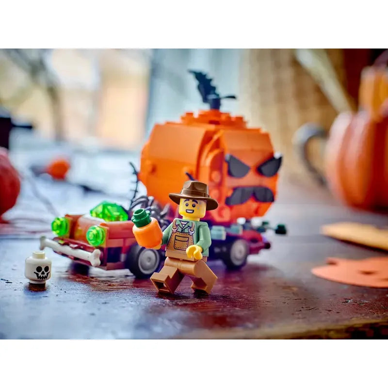LEGO Jack-O'-Lantern Pickup Truck