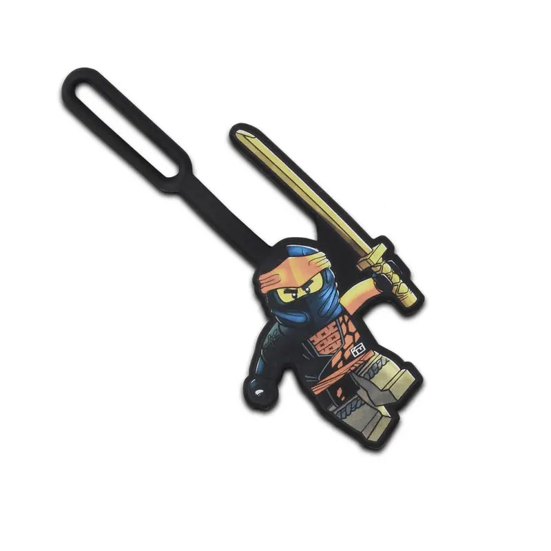 LEGO Luggage Tag, Silicone Ninjago core cole