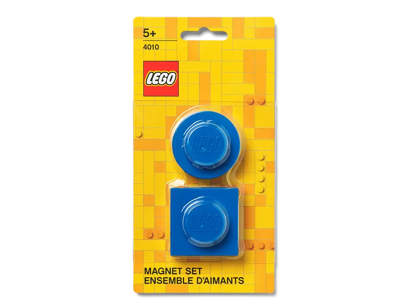 LEGO Magnet Set, Iconic Plate blister pack blue