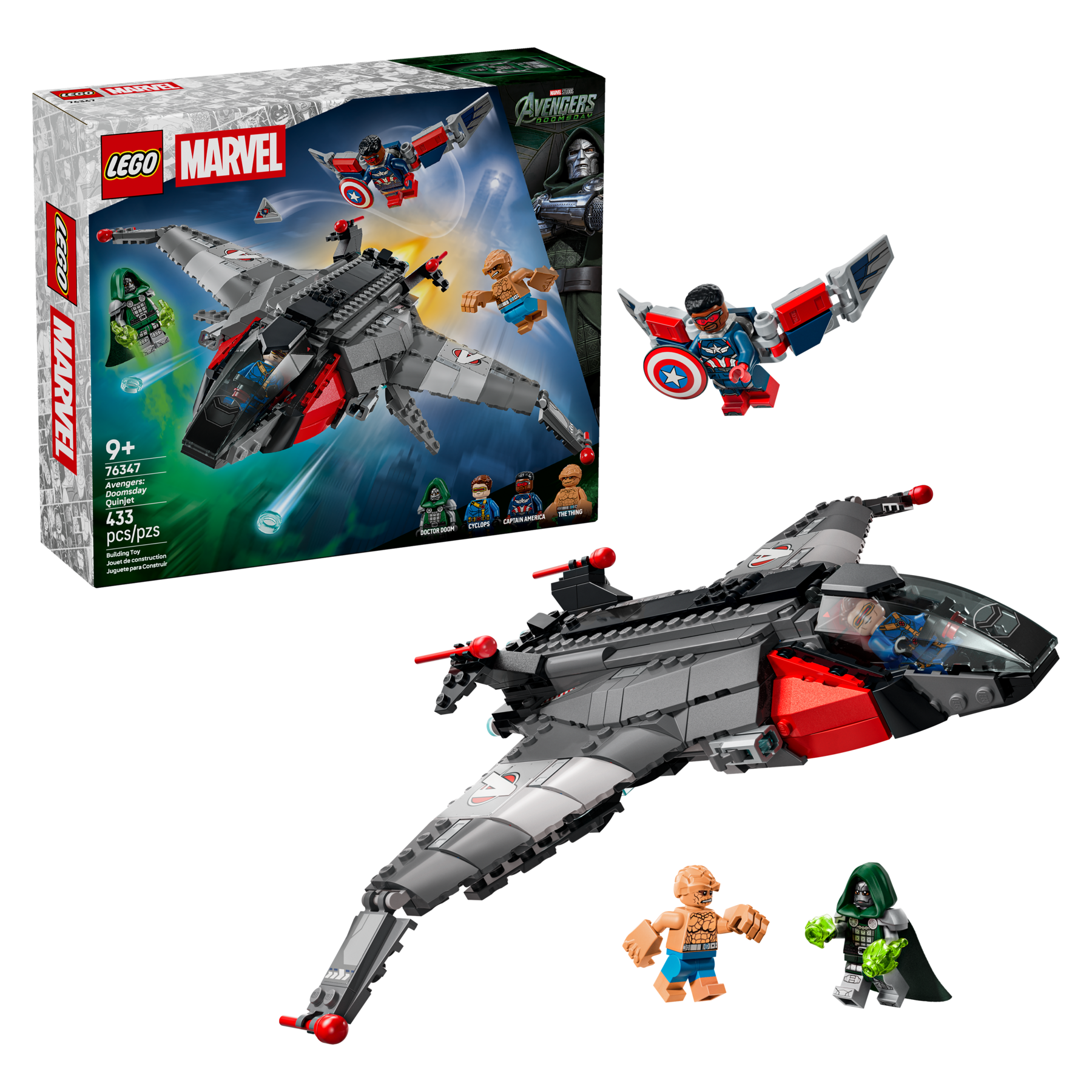 LEGO Marvel Avengers: Doomsday Quinjet 76347