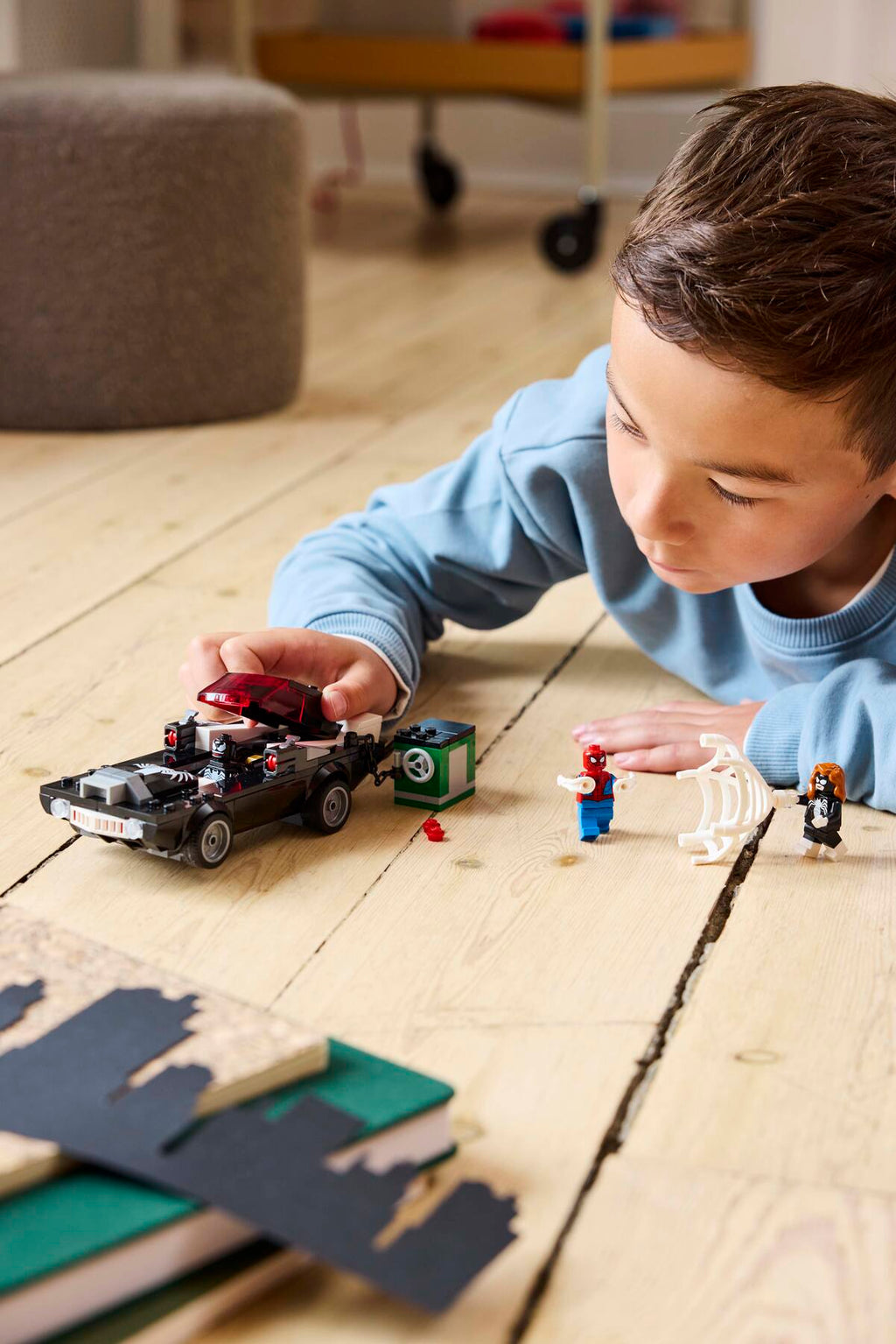 Man Let Muscle LEGO Marvel Spider-Man vs. Venom Muscle Car Set – Bricking Lebanon