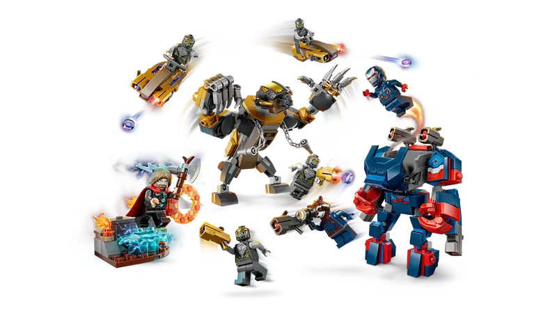 LEGO Marvel Super Heroes Avengers: Endgame Thor vs. Chitauri
