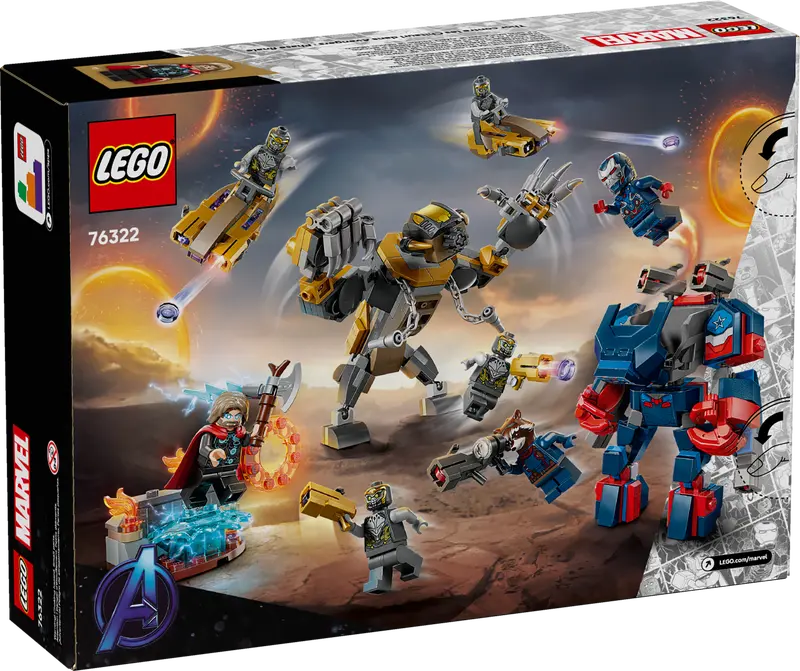 LEGO Marvel Super Heroes Avengers: Endgame Thor vs. Chitauri