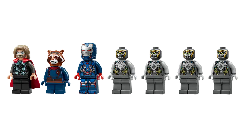 LEGO Marvel Super Heroes Avengers: Endgame Thor vs. Chitauri