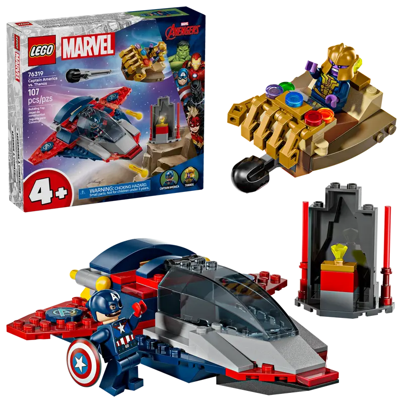 LEGO Marvel Super Heroes Captain America Vs. Thanos